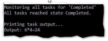 Batch console app
