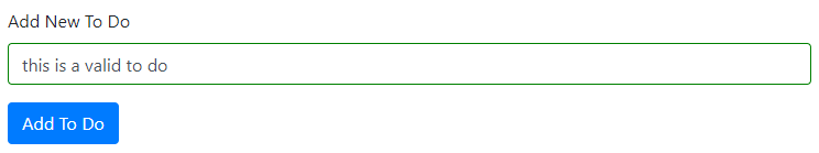 Valid field in reactive form in Angular